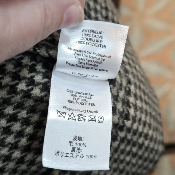 Eddie Bauer sz 10 wool blazer jacket - Picture 3 of 9